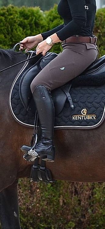 Reitstiefel MILANO (36 schwarz, schmal) (Usato) a Muttenz per