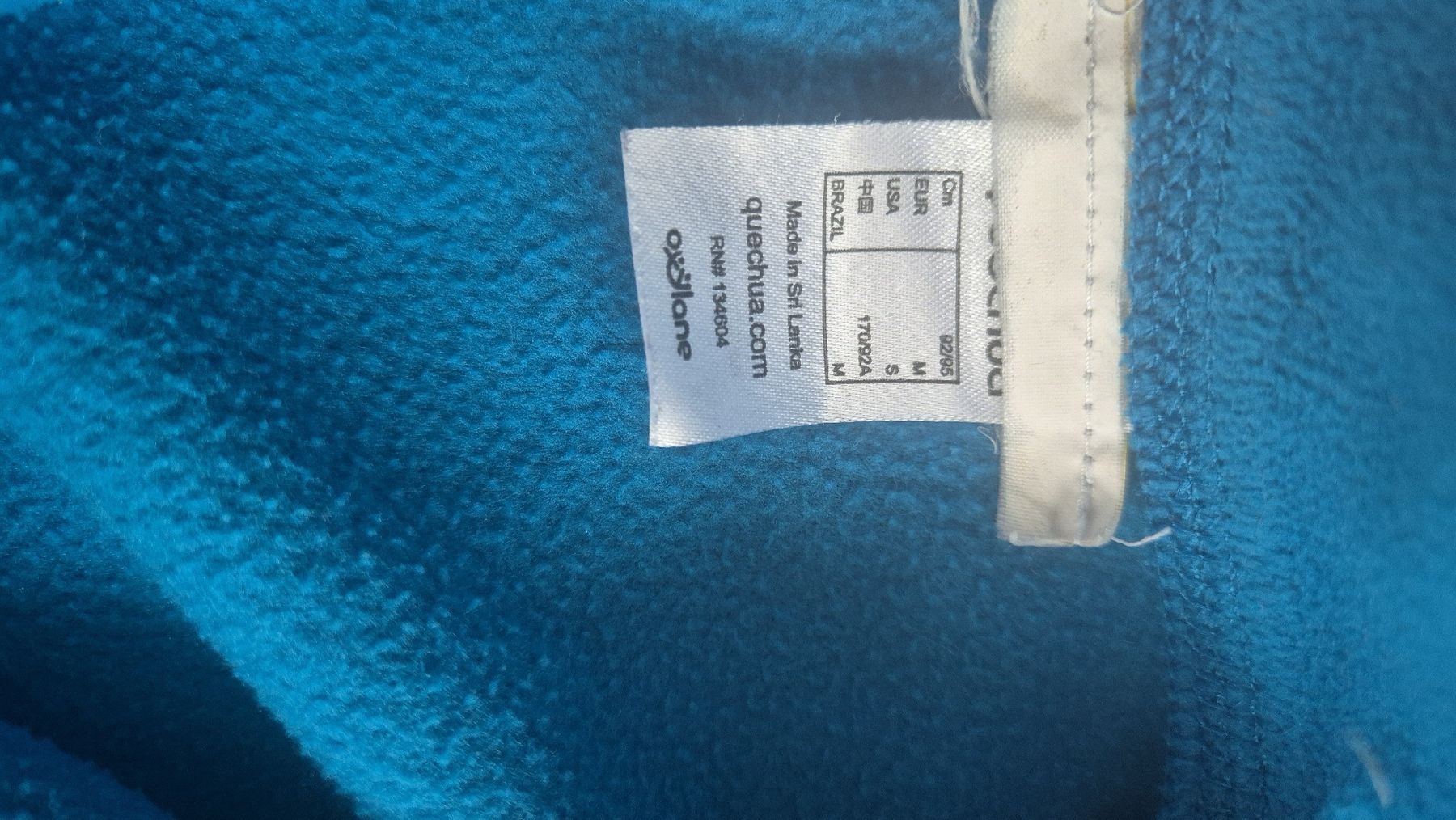 Decathlon Maglioni & Felpe: Blue warm top Quechua – Usato da Wallisellen venduto da Camcha 1