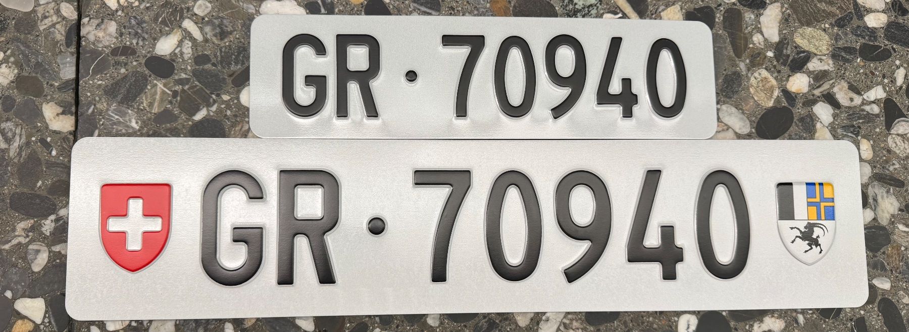 Automobili: Autonummer Kontrollschild GR 70940 – Usato da Chur venduto da ___GR___