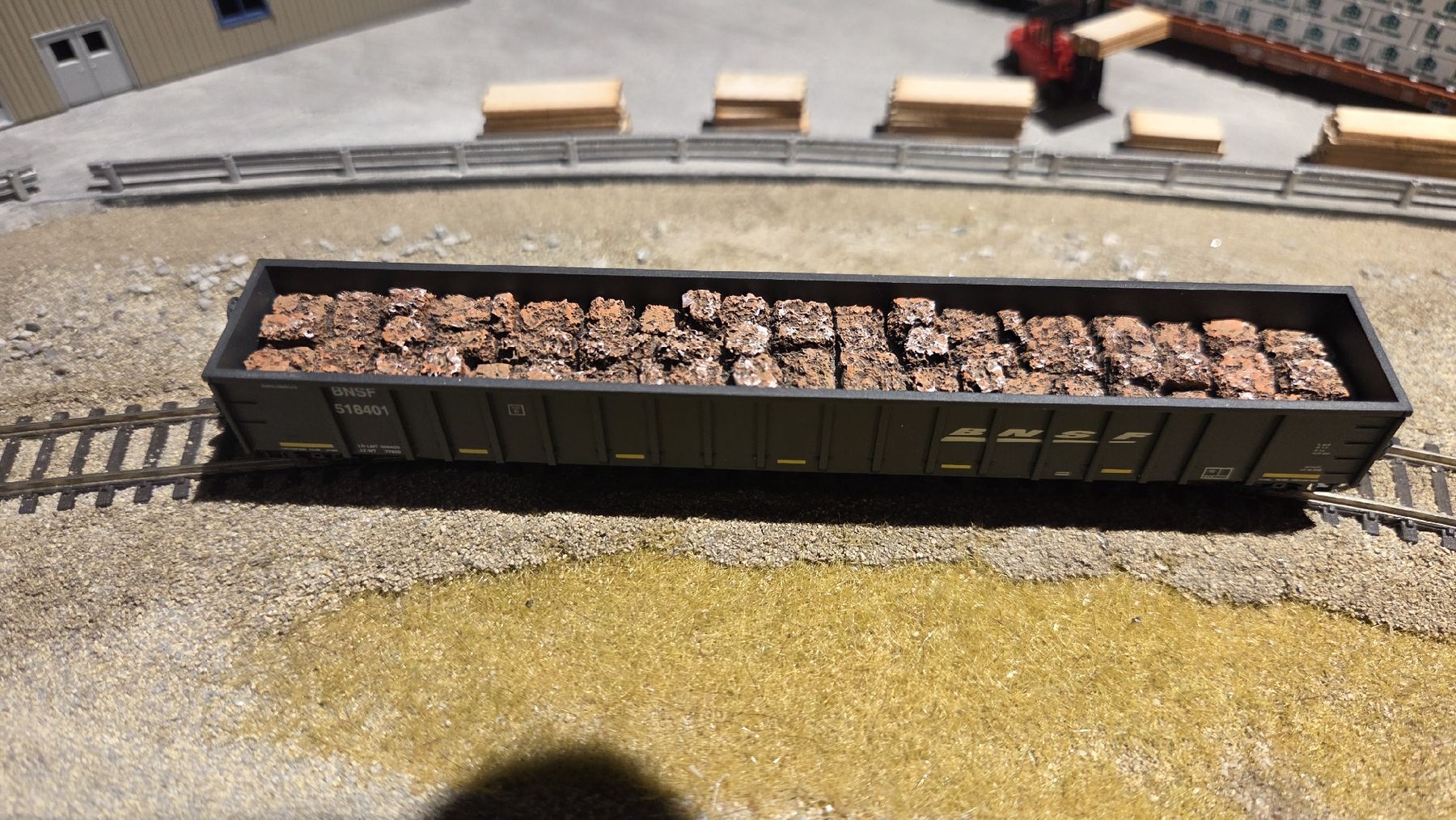 Athearn Modellini di ferrovie: 2x BNSF Thrall gondola – Usato da Goumoens-la-Ville venduto da nsbourquin 2