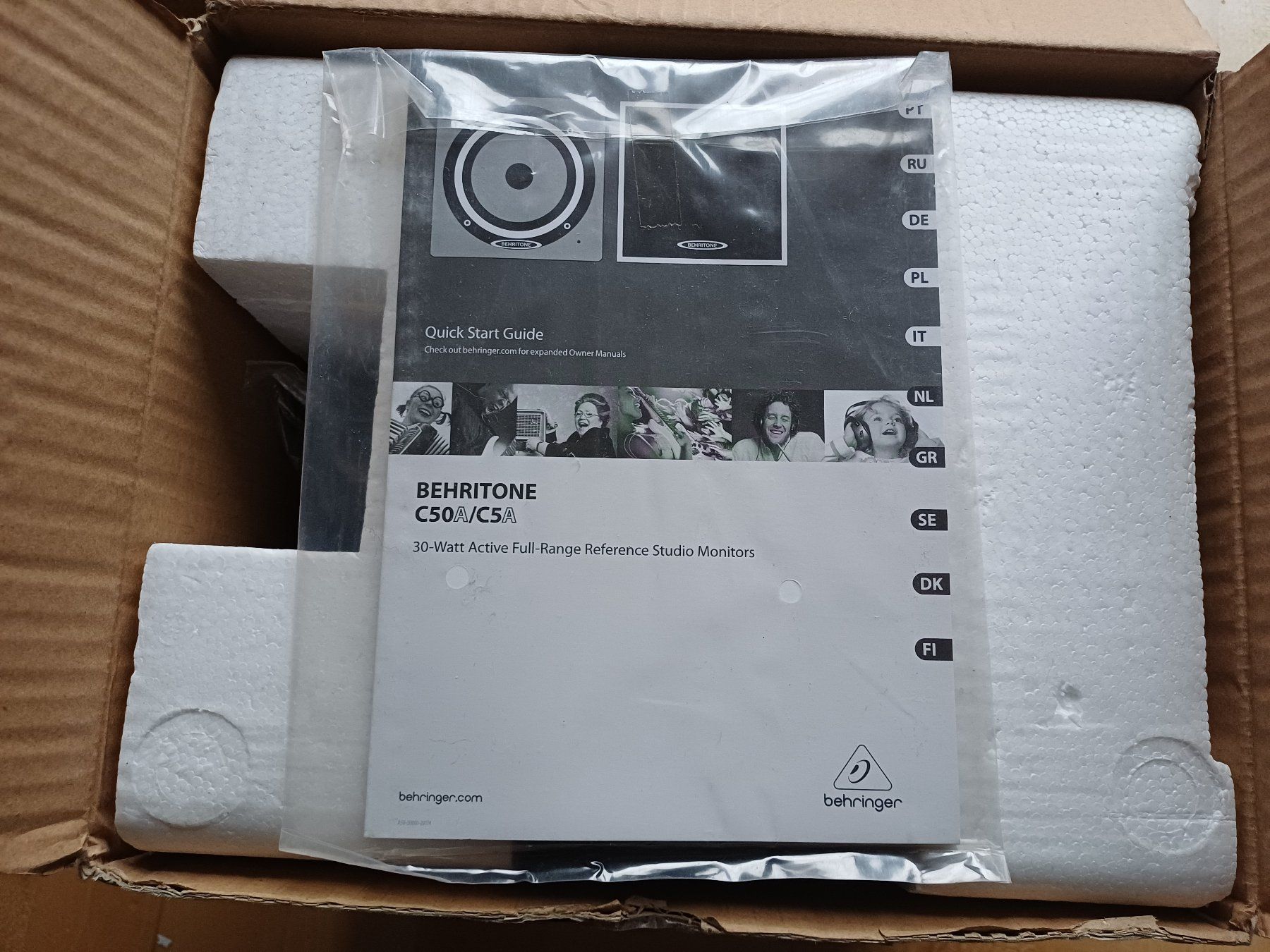 Behringer Lautsprecher: Moniteur studio full range de studio BEHRINGER Behritone C50 – Neu (gemäss Beschreibung) aus Aire-la-Ville von Longhouse 4