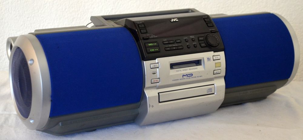 JVC RD-MD5 Ghettoblaster Boombox Minidisc Player CD (Gebraucht) in ...