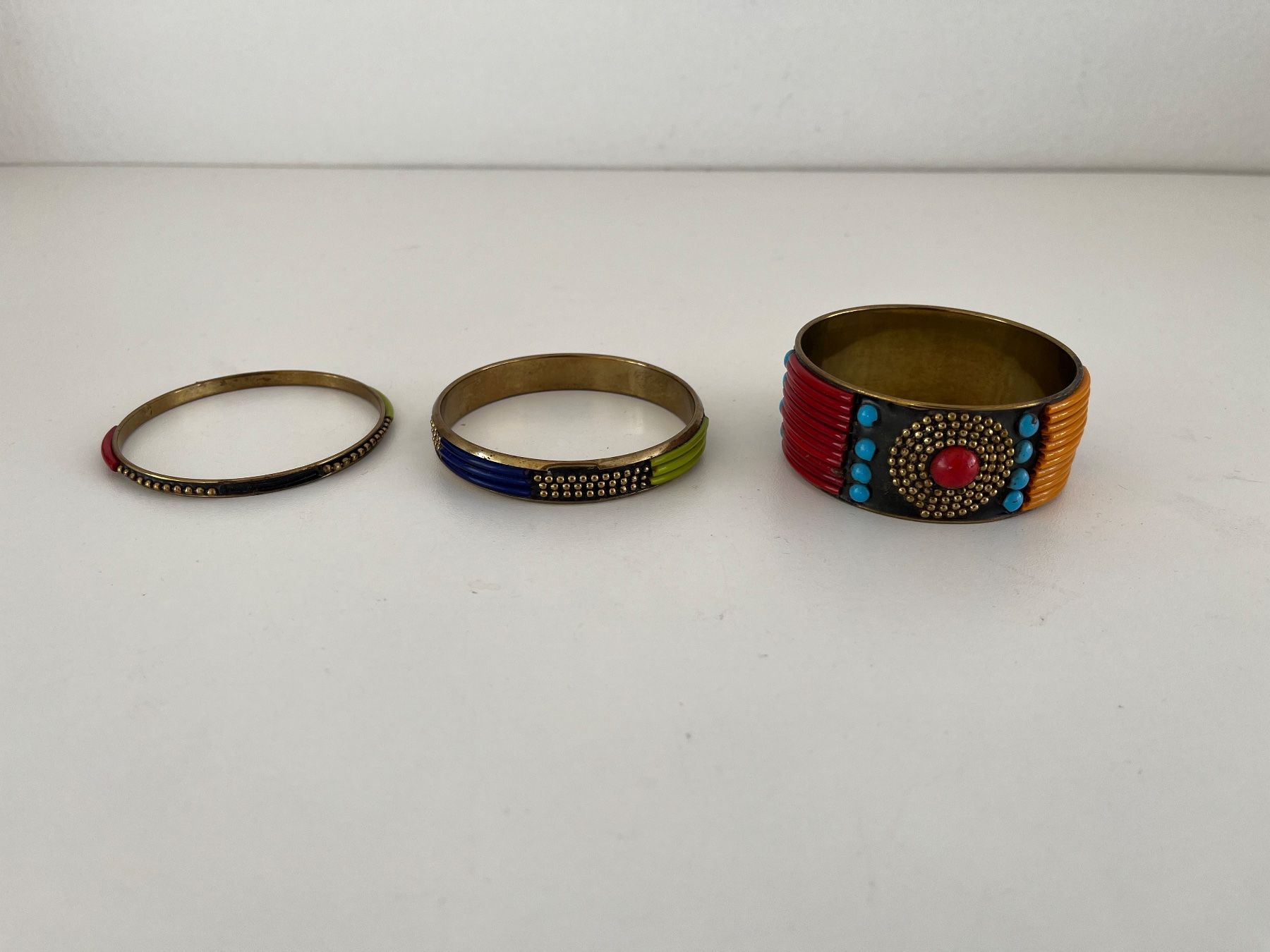Bracciali & Braccialetti: Ethnische Armreife 3-teilig – Usato da Wetzikon ZH venduto da seli03 5