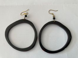 Ohrringe aus Horn, Handgemacht