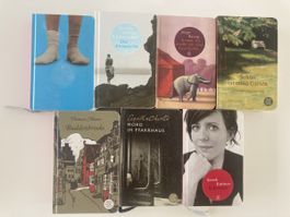 7x Mini-Fischer-Bibliothek - Thomas Mann, Agatha Christie