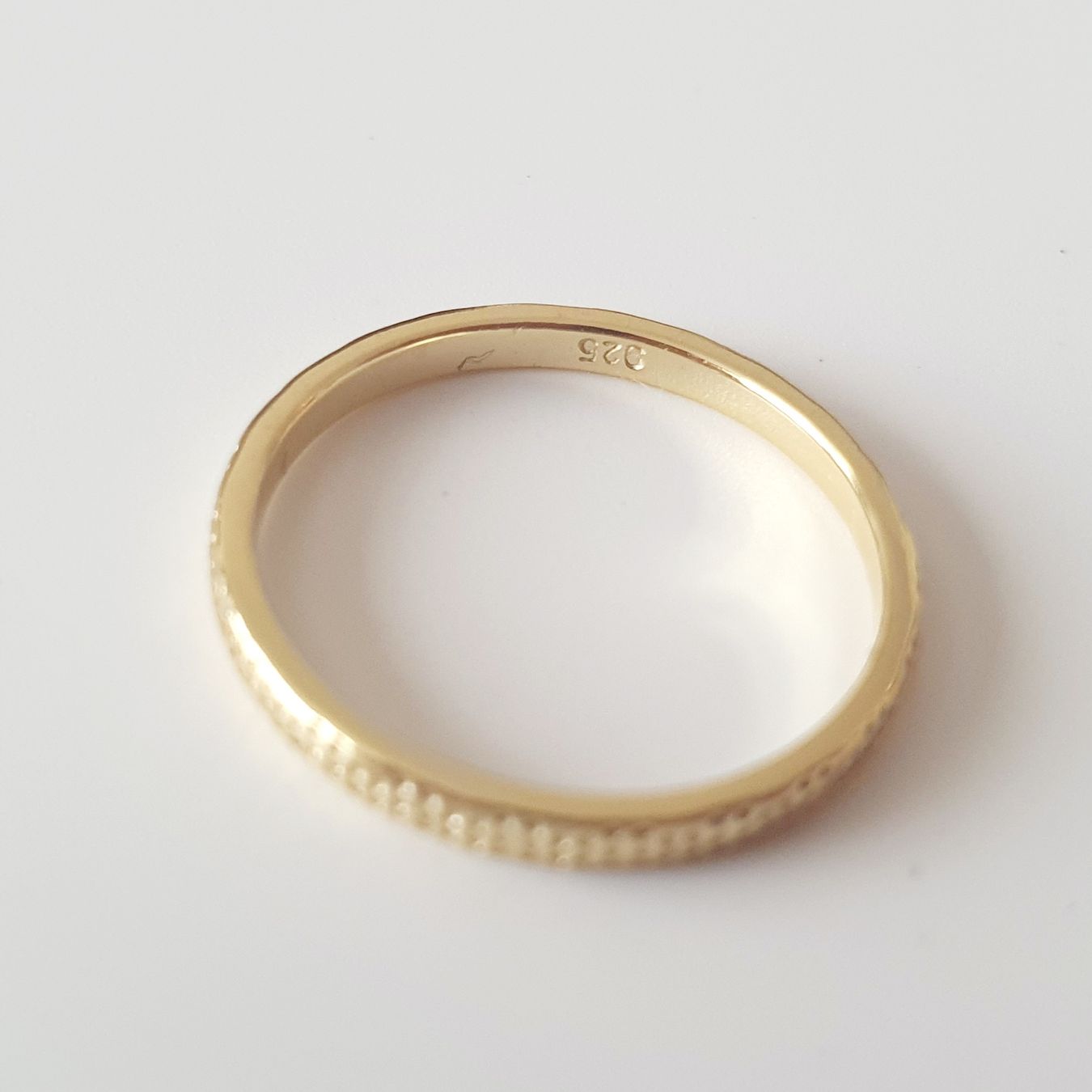 Anelli: Feine  Silber Ring 925  vergoldet – Usato da Kreuzlingen venduto da Wunderkiste123 2