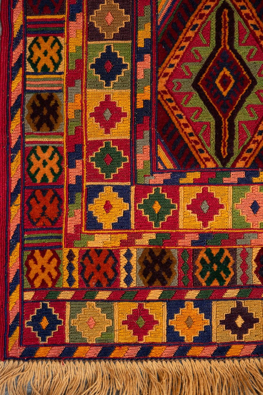 Kelim Tappeti: 196x149cm Afghan Kelim Handgemacht – Nuovo e nell'imballaggio originale da Luzern venduto da Hera.Kollektiv 1