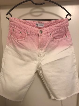 Zara Bermuda, Rosa/Weiss
