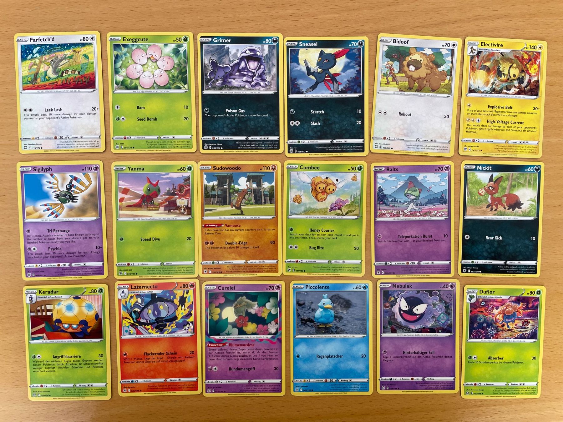 Pokémon Carte collezionabili: Pokemon Karten Set (Versand gratis) – Nuovo (secondo la descrizione) da Chur venduto da Angerson