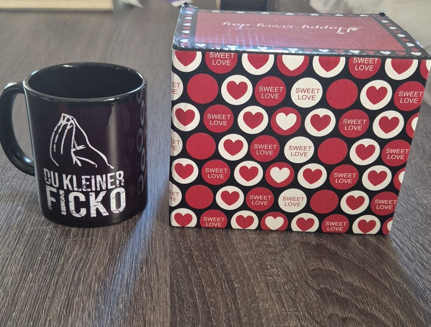 Tazze: Tasse "Du kleiner Ficko" mit Geschenkbox – Nuovo e nell'imballaggio originale da Zofingen venduto da Just_That_Thing 5