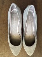 Pumps Roberto Santi taupe Grösse 38 Wildleder