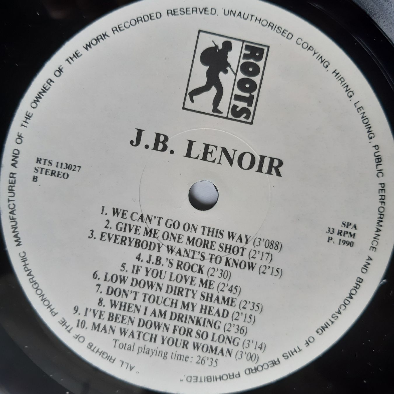 Vinyles: J.B. LENOIR:  – D'occasion à Frick par kyb_yq8h 3