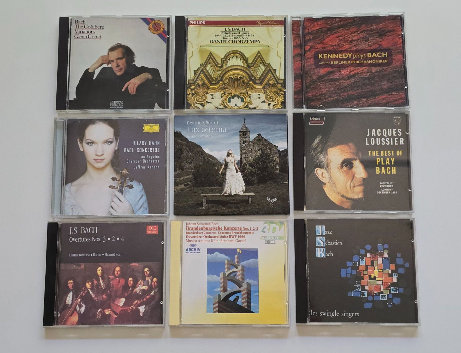 CDs: 9 CD Paket Thema Bach – Gebraucht aus Dättlikon von Wundertuete_