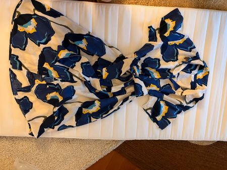 Seidensticker Kleid blau gemustert