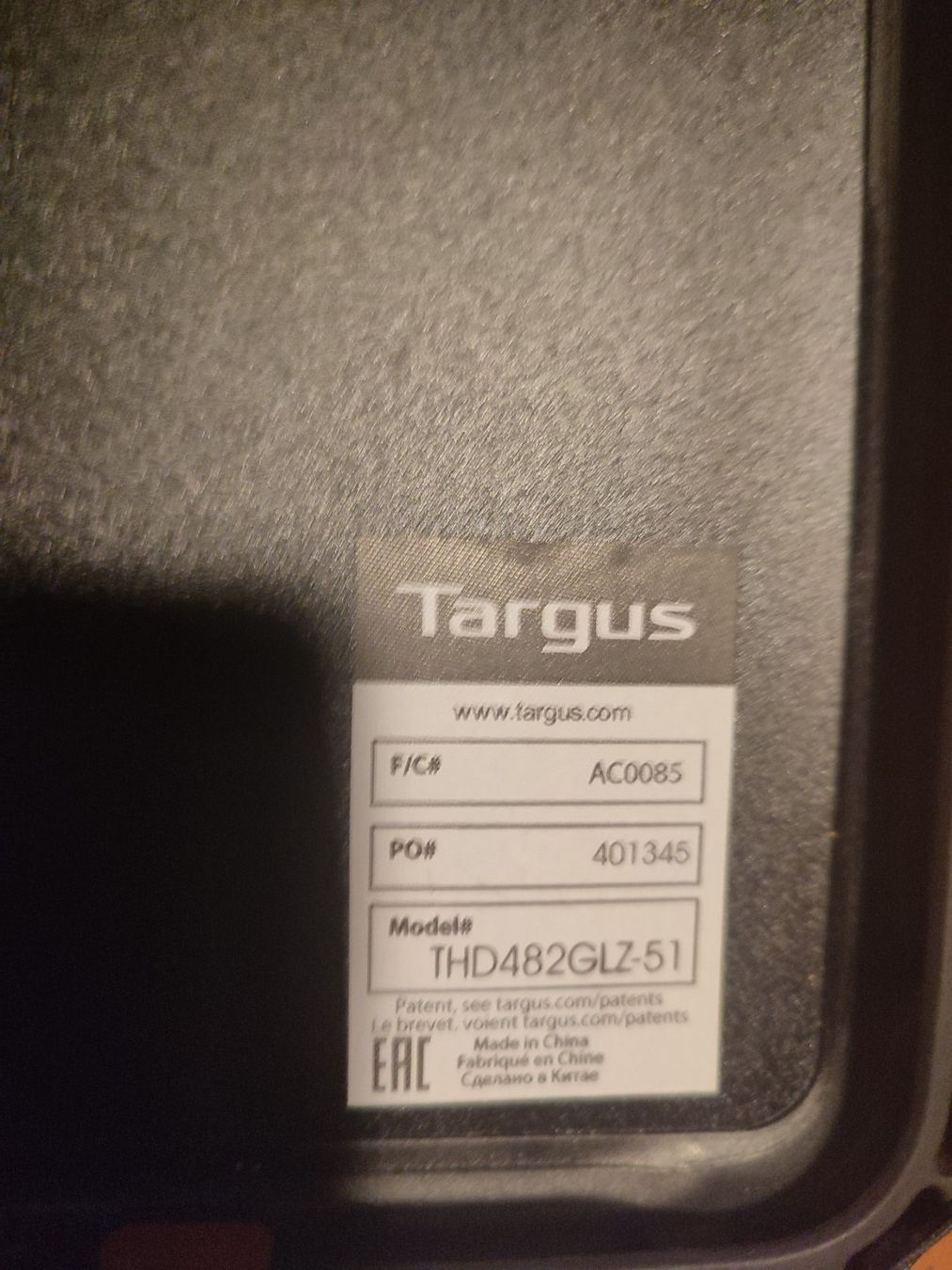 Samsung Covers & Borse: TARGUS Tablet Hülle, Samsung Galaxy – Nuovo (secondo la descrizione) da Waltenschwil venduto da Bodensee84 4