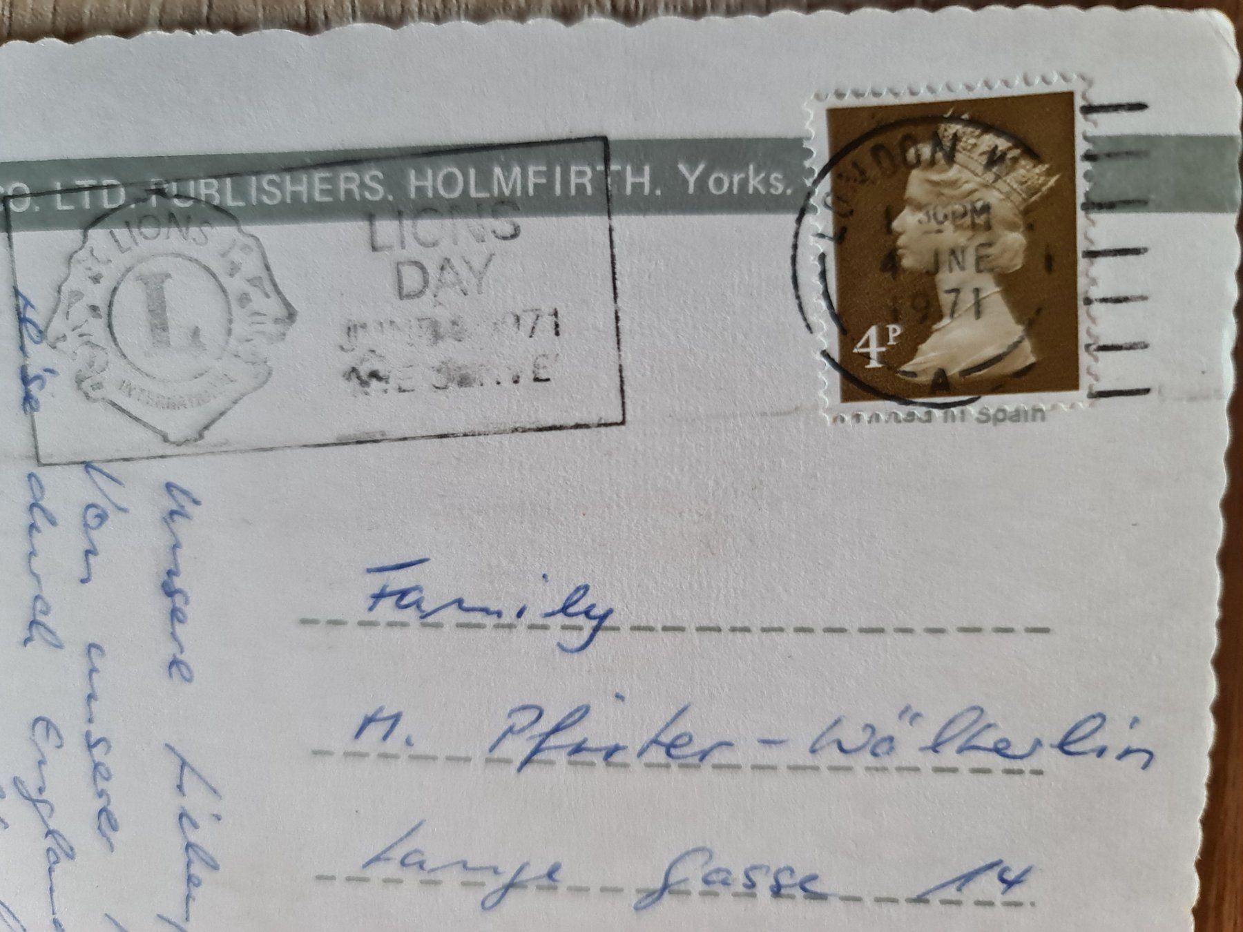 Cartoline postali: Ansichtskarte York – Usato da Dintikon venduto da Vexi 1