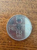 🇨🇭 Svizzera 5 Franchi 1980–Ferdinand Hodler Commemorativa