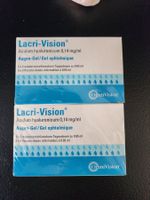 2 Packungen Lacri-Vision Augen-Gel Neu