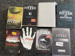 8 Sebastian Fitzek Thriller Bücher gut erhalten