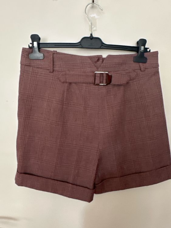 Kookai Pantaloni: Short Kookai taille 38 imprimé bordeaux – Usato da lausanne venduto da annec777 2