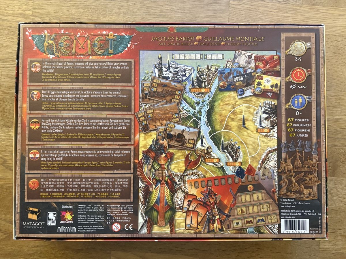 Spiele: Kemet – Gebraucht aus Meilen von VonThomas 1