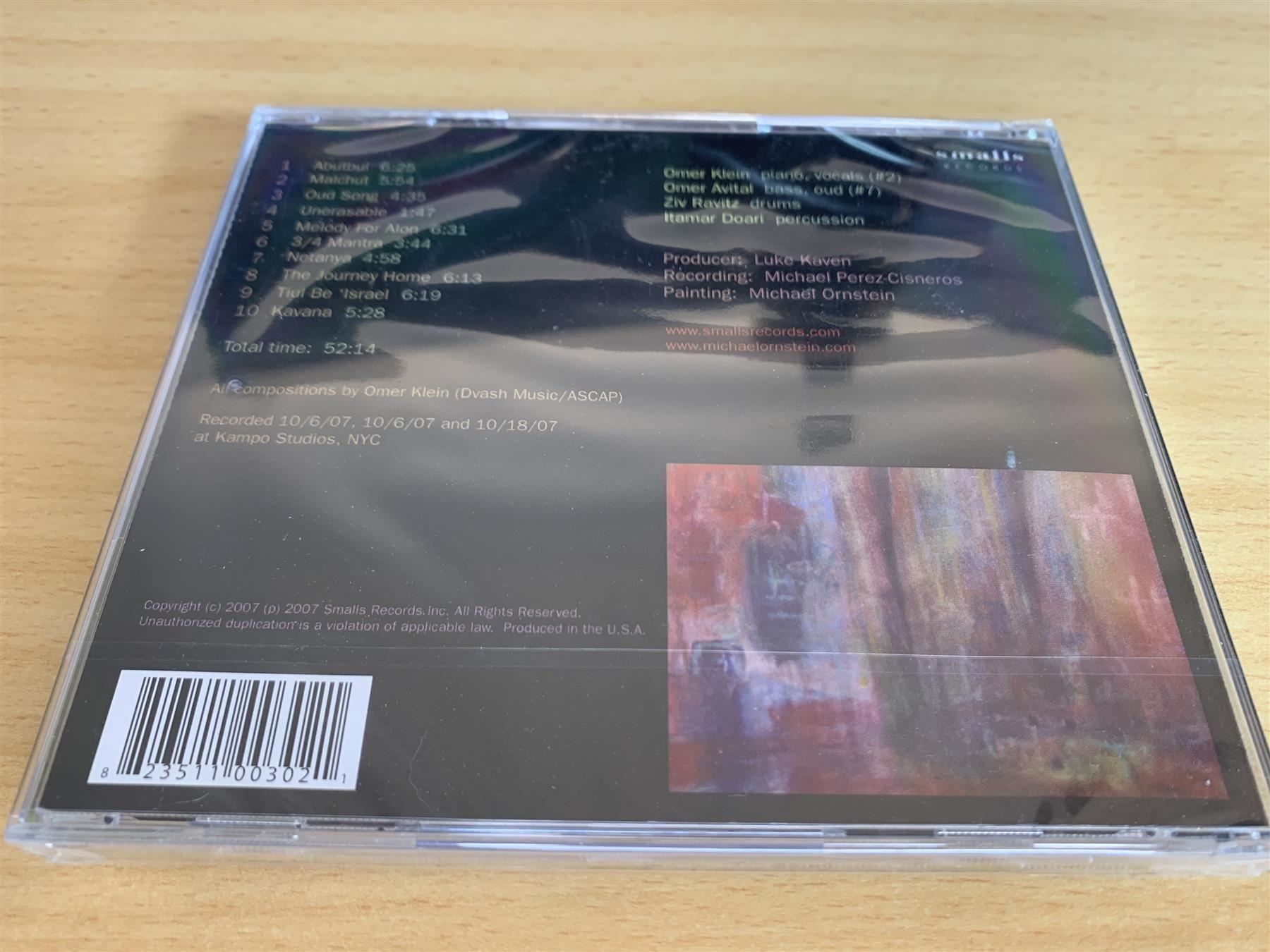 CDs: Omer Klein – Introducing Omer Klein – Neu und originalverpackt aus Rikon im Tösstal von  1