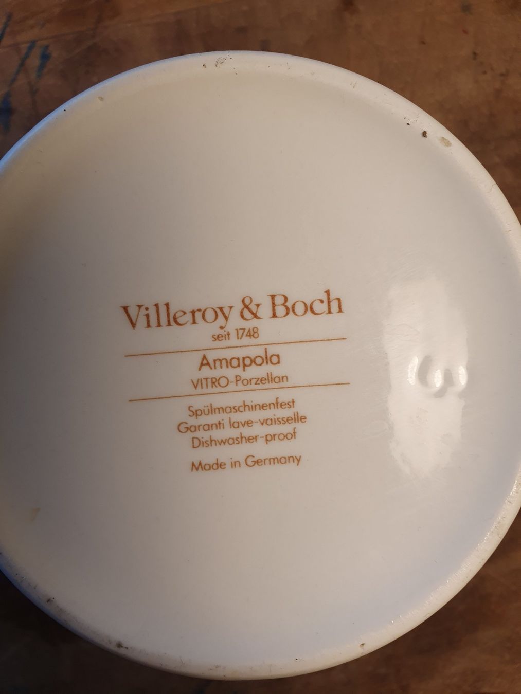 Villeroy & Boch Zuckerdosen: Zuckerdose Villeroy Boch Deckel fehlt – Gebraucht aus Zürich von loosebone 3