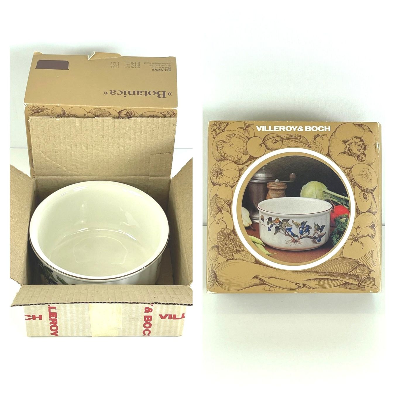 Villeroy & Boch Backformen: VILLEROY & BOCH Botanica Auflaufform 924/3 – Gebraucht aus Zürich von Arche_Brockenhaus