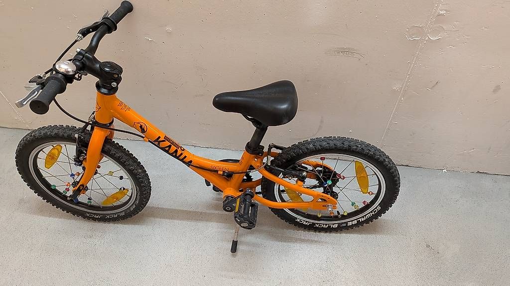 Kania Biciclette: Kania Kindervelo 16 Zoll – Usato da Dättwil AG venduto da zimtstange25