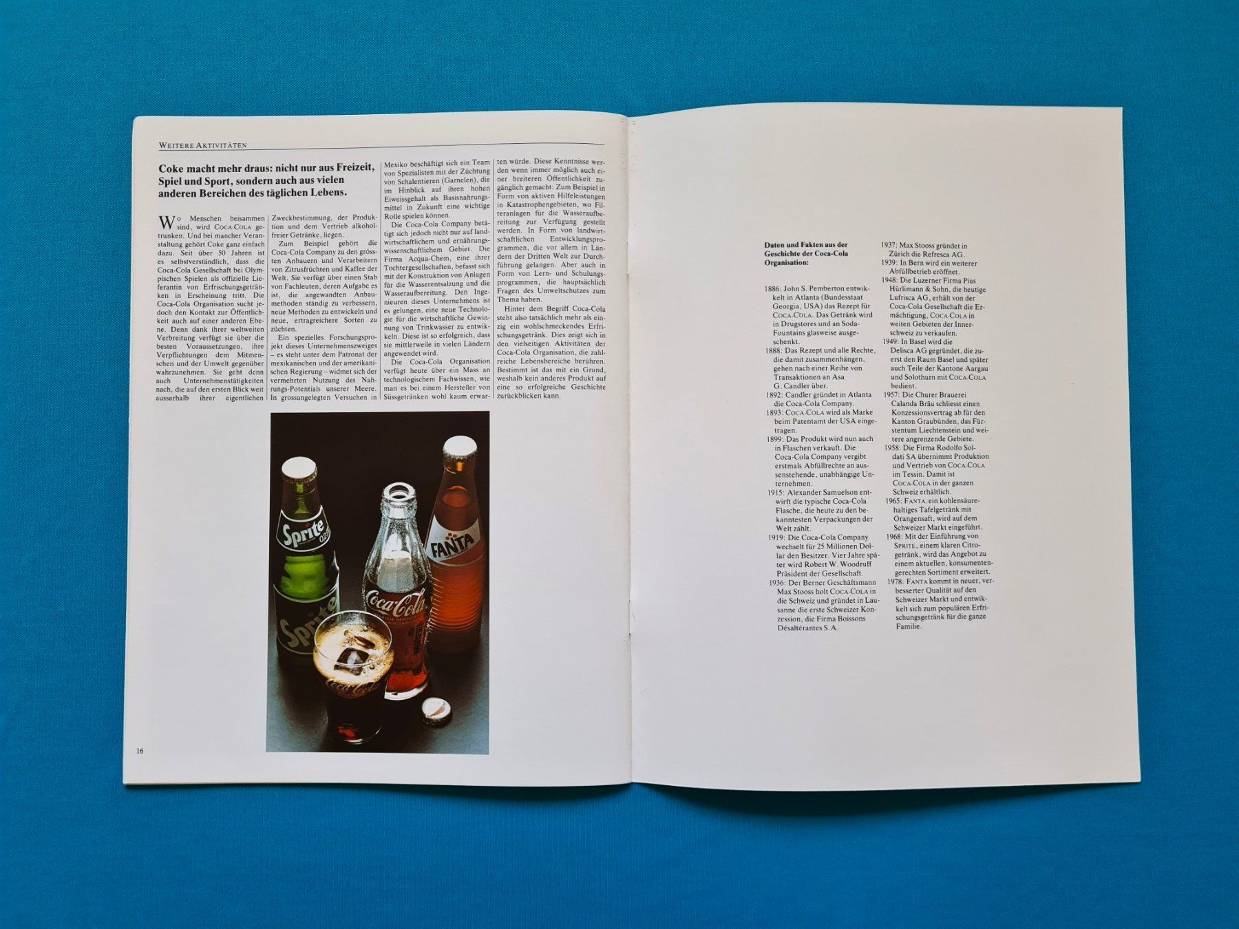 Riviste & Magazine: Coca Cola Geschichte – Usato da Saland venduto da V-Tour 5