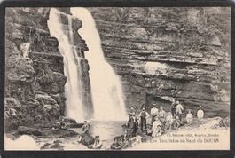 #Saut du Doubs NE , gel. 1923