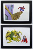SPIDER-MAN FIN FANG FOOM CENTURY ANIMATION CELL MARVEL 1994