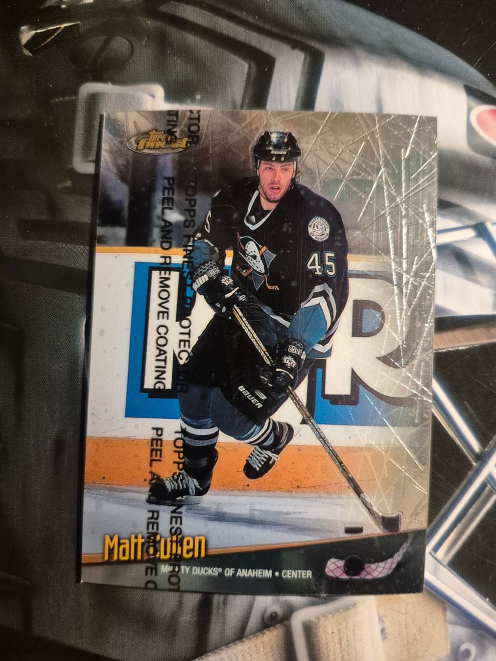 NHL Cartes à collectionner: NHL Matt Cullen Anaheim Mighty Ducks – D'occasion à Treiten par Sauber73