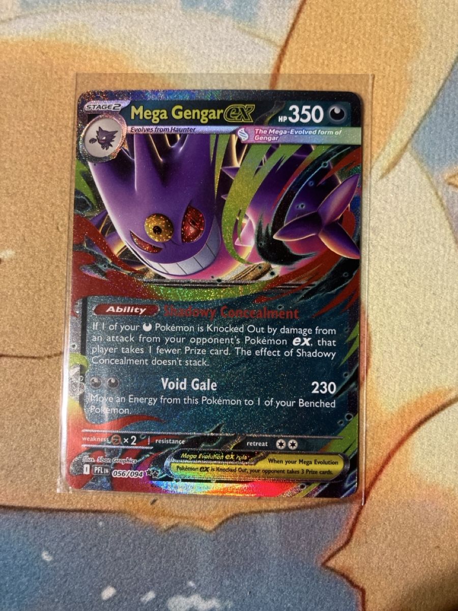 Pokémon Sammelbilder & Trading cards: Mega Gengar ex 56 - Double Rare - Phantasmal Flames EN – Neu (gemäss Beschreibung) aus Brittnau von DodgeVan
