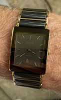 Rado DiaStar Uhr Keramik Gold Schwarz