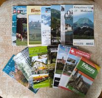 Konvolut Freiburg Stadt und Land/ Gruyères diverse Prospekte