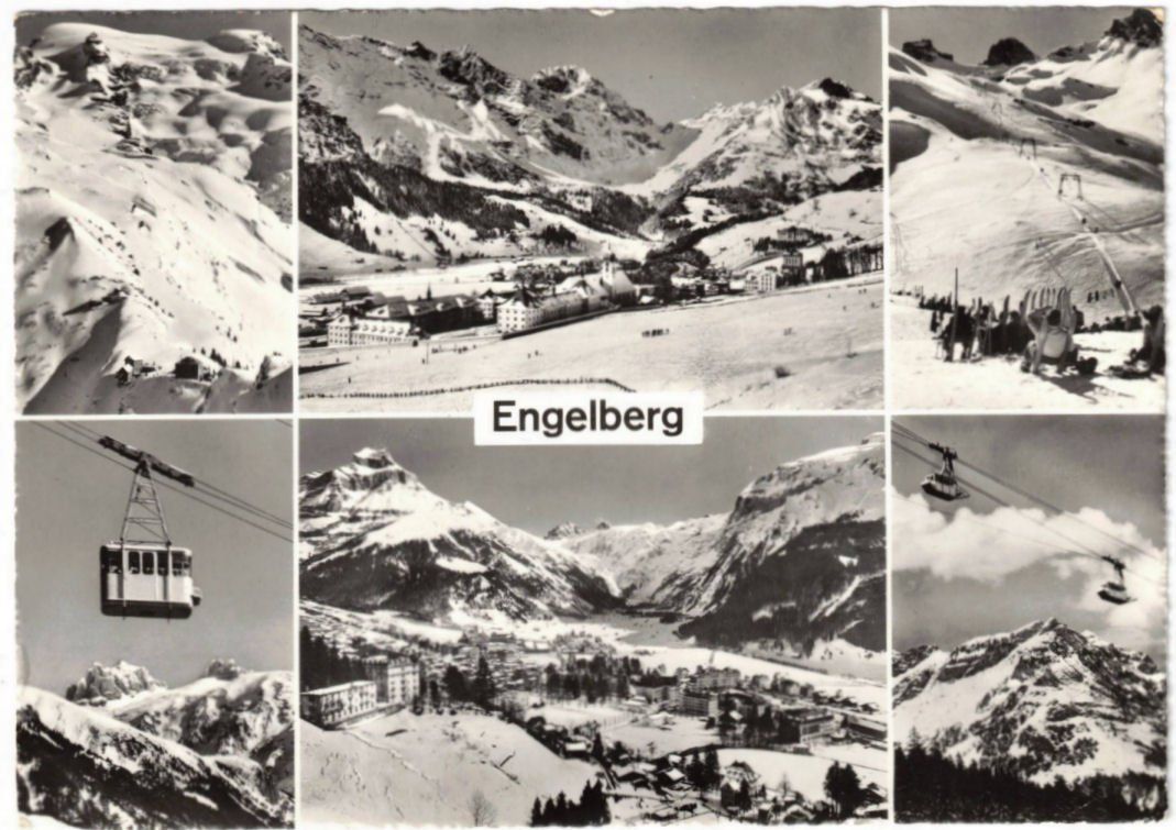 Ansichtskarten: Engelberg - 6 Bild AK – Gebraucht aus Binningen von Mountainrider