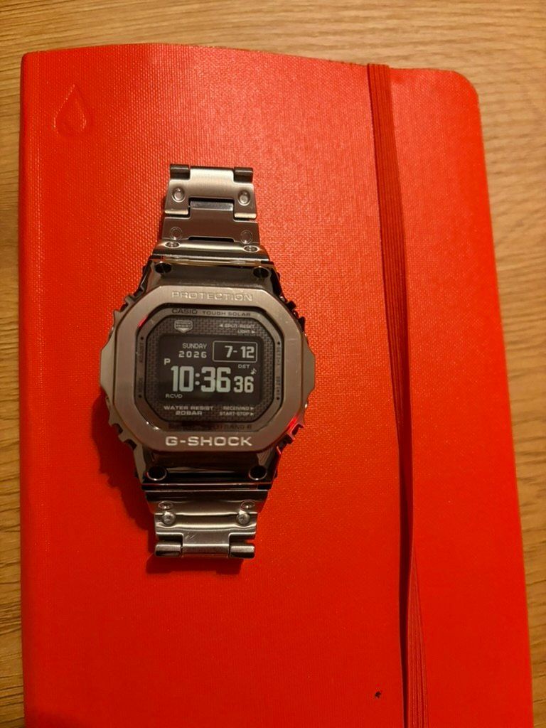 Casio Orologi: Gshock GMW-BZ5000D-1ER Metal Square – Usato da Wattwil venduto da rem_dz2b 1