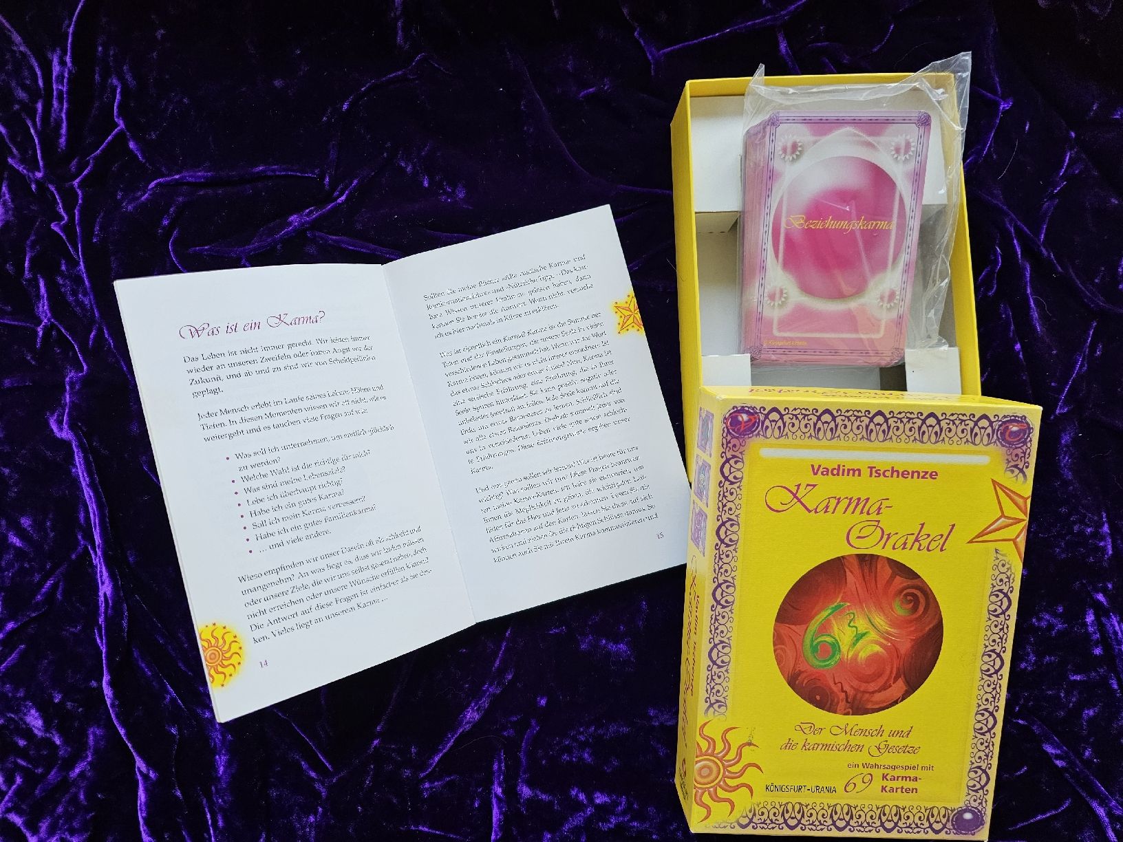 Giochi: Karma Orakel: Set mit Buch und Karten – Nuovo (secondo la descrizione) da Birmensdorf ZH venduto da Phoenyx15 3