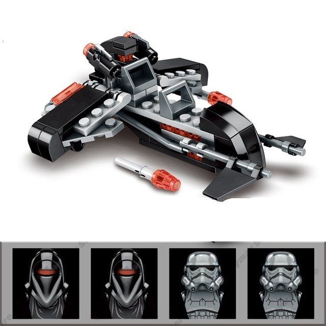 Baukästen: Star Wars Bausteinset mit 4 Figuren | Minifiguren – Neu und originalverpackt aus Oensingen von CSCollectors