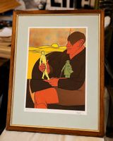 Valerio Adami lithographie