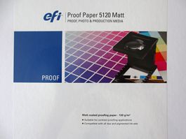 Foto-/Proofpapier/Posterpapier EFI 5120 Matt 120g gross A2