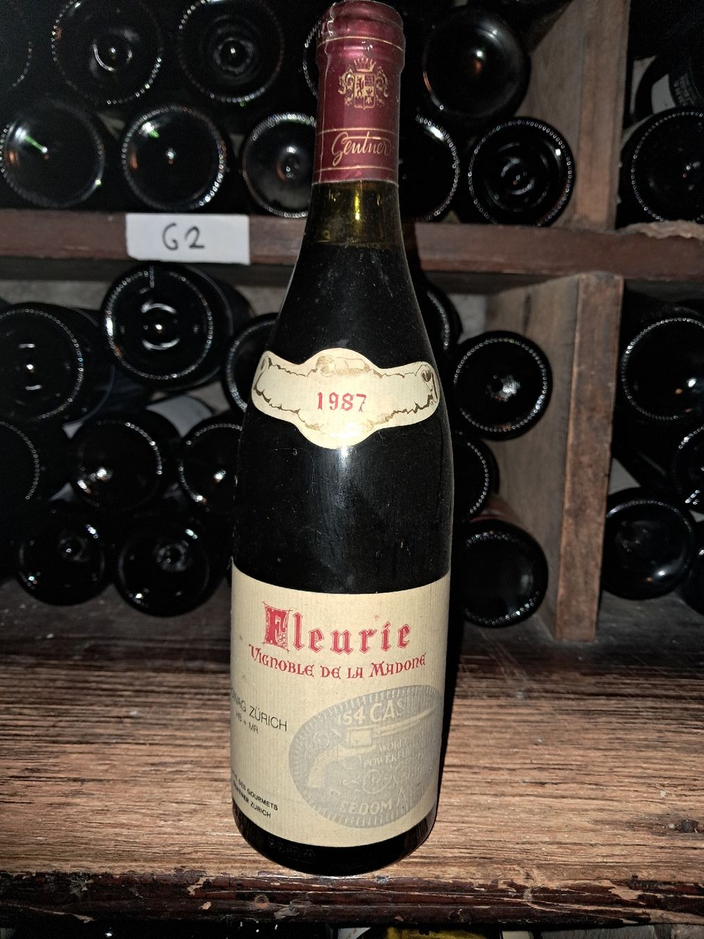 Wein: Fleurie Vignoble de la Madone 1987 – Neu und originalverpackt aus Le locle von juliensaran