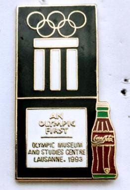 Coca-Cola Plaquettes & Badges: 1 Coca-Cola Pin Olympia – D'occasion à Pfäffikon ZH par Colacity