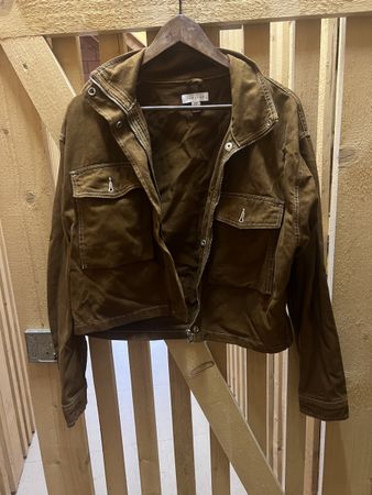 Topshop Jacke braun Übergangsjacke