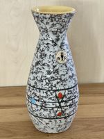 Vintage Scheurich Vase Mid-Century mit Etikett 