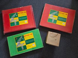 Stokys Metallbaukasten Set 3 und K1 gebraucht konvolut
