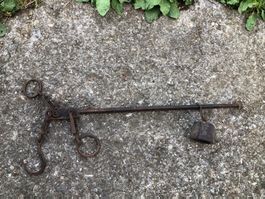 Antike Balkenwaage, bis 34kg Waage, Vintage, Nostalgie, Deko