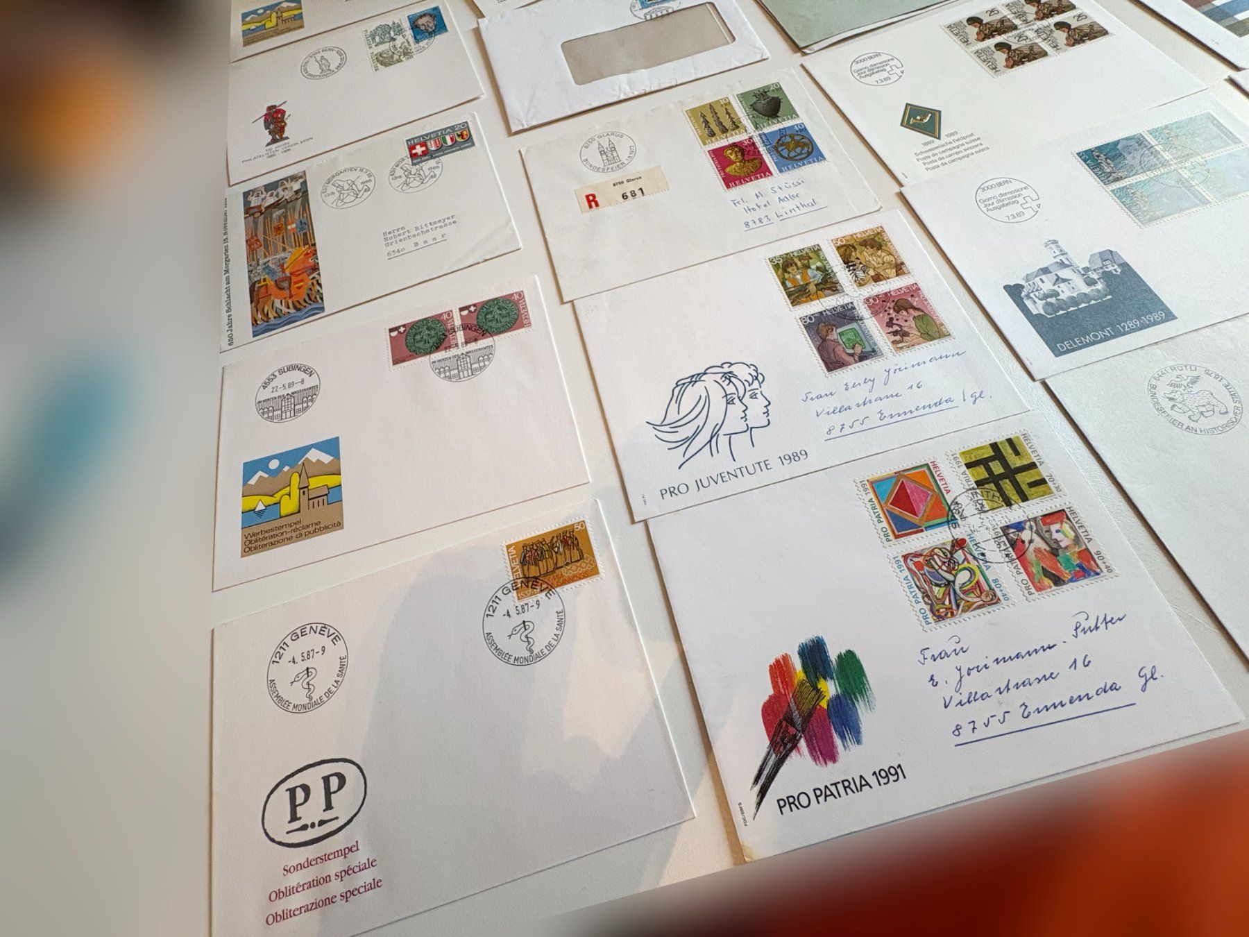 Tutti i francobolli: FDC HELVETIA LOT – Usato da Riva san vitale venduto da abd_p86k 1