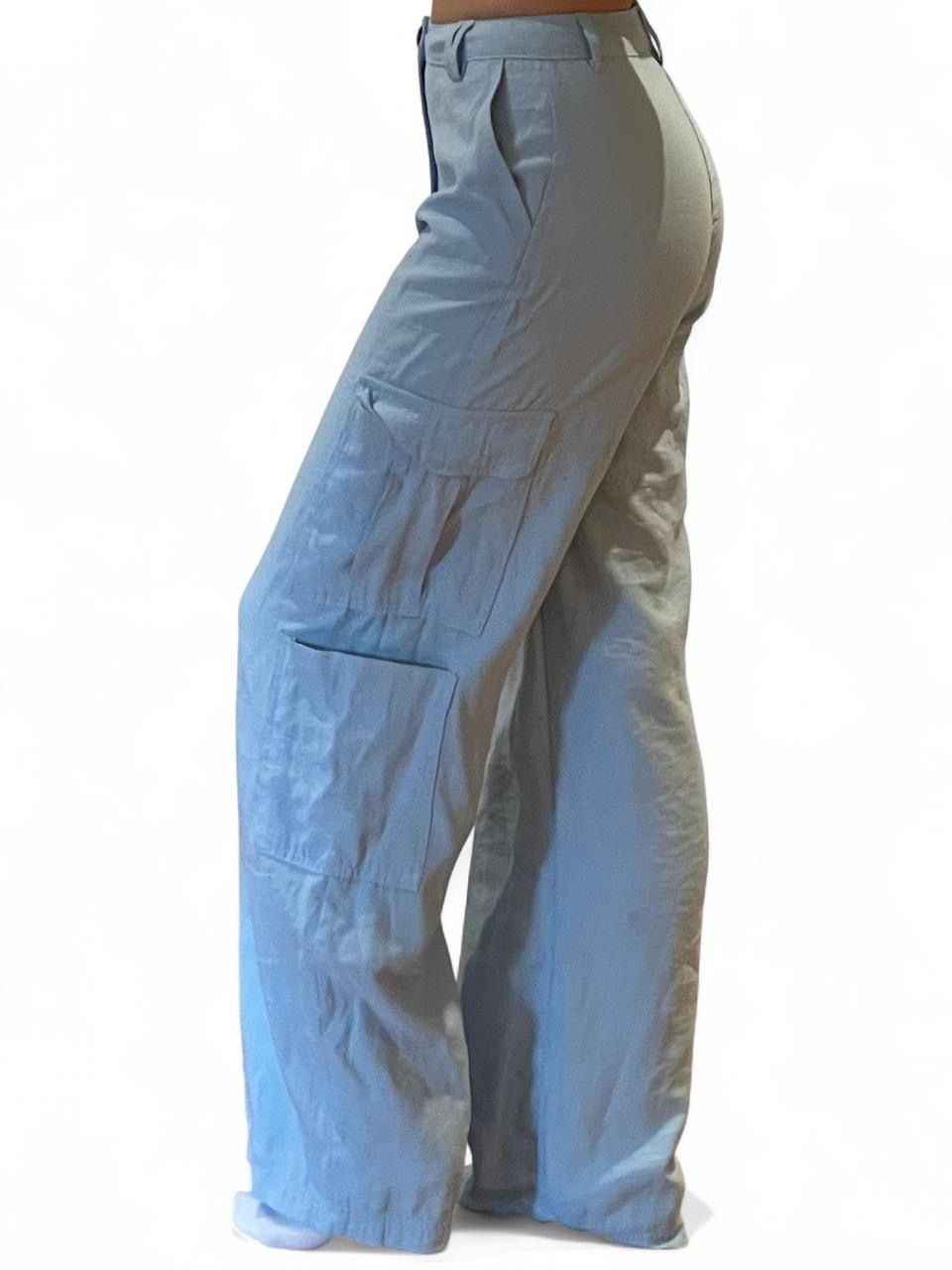Tally Weijl Hosen: Tally Weijl  Stoffhose hellblau  36 S – Gebraucht aus Stäfa von Schatztruhe05 1